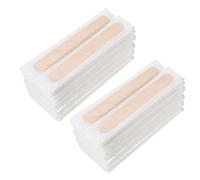 SEWOART Palitos de lengua de madera 200 piezas para uso dental y estético, empaquetados individualmente para higiene y comodidad
