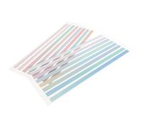 SEWOART Pestañas de anotaciones adhesivas PET en tiras delgadas y largas, 2 con adhesivo fuerte y resistente, perfectas para estudiantes y maestros para subrayar y organizar libros
