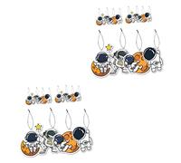 SEWOART Piezas Fragancia de astronauta colgante de de coche accesorios de coche estética interior multiusos sorprendente accesorios para colgar espejos de coche