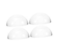 SEWOART Pisapapeles De Cristal Transparente 40 Mm Cúpula De Aumento 4 Piezas Para Costura y Manualidades, Peso De Corte Para Telas, Adecuado Para Patchwork y Caligrafía Uso Doméstico y Oficina