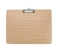 SEWOART Portapapeles horizontal con clip | Portapapeles de madera A3 para dibujo | Tableros horizontales para pintar, dibujar, garabatear y tomar notas