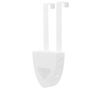 SEWOART Soporte para Pastillas Limpiadoras de Tanque de Inodoro Colgante de Color Claro, Compacto y Resistente, 17,6 X 7,4 X 2,5 Cm, Adecuado para Baño y Mantenimiento