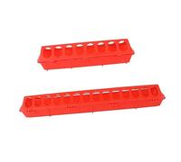 SEWOART Suministros 2 Piezas Comedero para Palomas Comedero para Pájaros Material para Evitar Que La Comida Y El Agua Se Ensucien Adecuado para Pájaros Pequeños