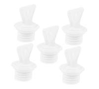 SEWOART Tapones De Sellado De Plástico Para Bolsas De Agua Caliente 5 Piezas Tapas De Repuesto Tapones A Prueba De Fugas Para Bolsas De Agua Caliente Pequeñas Reutilizables