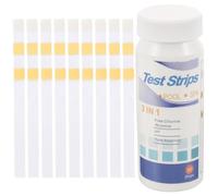 SEWOART Tiras de Prueba de Agua 50 Unidades Papel de Prueba de Ph Multifuncional para Piscinas y Aguas Termales Herramienta Práctica para Análisis y Control de Calidad