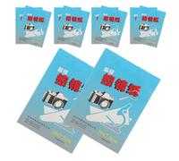 SEWOART Toallitas para Lentes de Gafas y Cámara, Papel de Limpieza para Microscopio, 50 Hojas Individuales de Microfibra Ultrafina, Kit Portátil para Limpieza Óptica y Pantallas