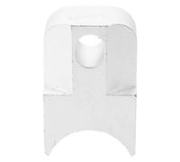 SEWOART Tope de Reposapiés para Silla de Ruedas Eléctrica, Bloque de Posicionamiento de Aleación de Aluminio Resistente, Pieza de Repuesto para Soporte del Reposapiernas, Accesorio para