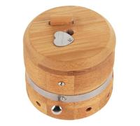SEWOART Wood Moxa Box Portable Moxibustion Pot Lightweight Compact Heat Control Traditional Therapy For Home Office Travel