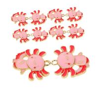 Sewroro 10 Piezas Axolotl Charms para Joyas Miniaturas de Aleación Ligera para Pulseras Collares Llavero y Manualidades DIY Colgantes Animales Kawaii para Adultos Decoración Creativa