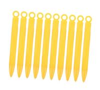 Sewroro 10 Piezas Bloc de dibujo magnético pluma de repuesto portátil lápiz para tablero de dibujo lápiz magnético Writing Stylus imán Naranja