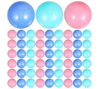 Sewroro 100 Pelotas de Piscina para Niños - Pelotas Redondas Suaves Y Coloridas de 2.16 Pulgadas para Salas de Juegos, Tiendas de Campaña Y Juegos en Interiores Y Exteriores - Incluye Bolsa de