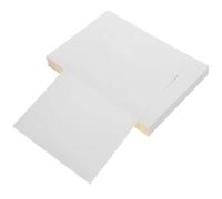 Sewroro 100hojas Papel De Impresión Adhesivo De Vinilo Papel Blanco Adhesivo De Vinilo Imprimible Para Impresora Para Proyectos De Arte y Manualidades