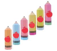 Sewroro 12juegos Cajas De Obsequio Con Forma De Lápiz Vuelta Al Cole Para Fiestas Escolares y Primer Día De Clase Incluye Tarjetas