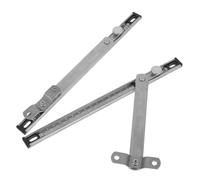 Sewroro 2 Piezas Barra de Seguridad para Ventana Ajustable sin Taladro, Acero Inoxidable 304, 8 Pulgadas, Limitador Telescópico para Protección de Puerta de Balcón y Dispositivo