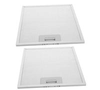 Sewroro 2 piezas Filtro para Campana Extractora de Cocina Unidades Malla de Aluminio Ligera y Duradera Recambio Compatible para Horno y Ventilación Mejora la del Aire Filtrando Grasa