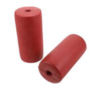 Sewroro 2 Piezas Flotador de Pesca Indicador de Flotador de Pesca de Espuma de PVC Cilíndrico 85x176mm Rojo para Redes de Enmalle y Trampas para Cangrejos