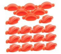 Sewroro 20 Piezas Accesorios de Boca de Pato DIY Insertos Pato de Plástico para Animales de Peluche y Manualidades
