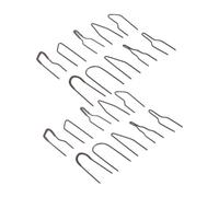 Sewroro 20 Piezas Wood Burning Wire Nibs Set High Temperature Resistant Pyrography Pen Tips For Diy Woodcrafts Leather Paper Engraving