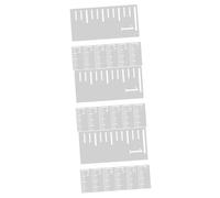 Sewroro 21piezas Plantilla De Medición De Crecimiento Infantil De Regla Reutilizable Para Decoración De Pared y Medición De Altura Para Niño Niña y Niñas