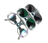 Sewroro 3 Gafas de Protección Laboral para Soldadura con Lentes Intercambiables Resistente Alta y Protección contra y Salpicaduras Unisex para Trabajo Seguro
