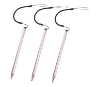 Sewroro 3 Piezas Lápices Táctiles para Tablet con Cuerda Lápices Capacitivos de Alta Sensibilidad para Dibujo y Escritura Stylus para Educación y Trabajo Pantallas Táctiles
