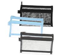Sewroro 3piezas Estuche Escolar Compartimentos Mr Wonderful Resistente para Lápices y Bolígrafos
