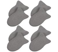 Sewroro 4 Pares Mangas para Dedos de Anti-Sudor Protectores de Transpirable para Pantalla Táctil Cómodo y Antideslizante para Smartphone y Tablet Mangas de Pulgar para Gamers