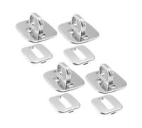 Sewroro 4 Piezas Base de Anclaje de Seguridad para Laptops Estación de Bloqueo Protección contra Compatible con Múltiples para Oficina y