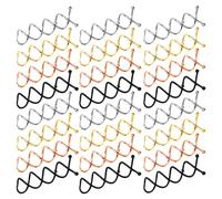 Sewroro 40 Horquillas Espirales para Moño en Metal con Punta Redondeada Set de 40 Piezas en Negro Dorado Plateado y Rosa Dorado Pasadores para Peinados Seguros y Versátiles en Fiestas