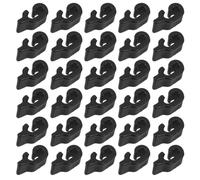Sewroro 40piezas Hebillas para Puertas de Jaulas Sujetadores para Jaulas de Mascotas Juego para Cercas Cajas y Recintos Ajustables y Seguros