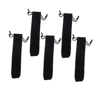 Sewroro 5 Piezas Estuche De Terciopelo para Lápices Bolsa De Hilo para Bolígrafos Estuche para Bolígrafos para Organizar Oficina o Hogar