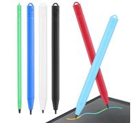 Sewroro 6 Bolígrafos para Niños para Tableta de Escritura LCD y Pintar Agarre Cómodo y Material Plástico Resistente, Adecuado para Cultivar el Reconocimiento de Colores