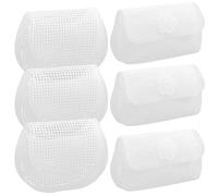 Sewroro 6 Piezas Hojas de Malla de Plástico para Costura y Fabricación de Bolsos, Resistentes y Fáciles de Cortar, Ideales para Manualidades y Proyectos DIY de Bolsos