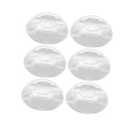 Sewroro 6piezas Pegatinas Anticolisión Autoadhesivos Reutilizables para Puertas Sin Perforaciones Protector De Puerta