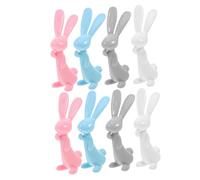 Sewroro 8 Piezas Bolígrafos de Bola Forma de Conejo para Estudiantes y Fiestas Útiles Escolares Divertidos de Graduación y Recuerdos Color Aleatorio Color Aleatorio