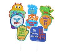 Sewroro 8 Piezas Paddles de Instrucción Interactiva para Aula Coloridas para Gestión y de Clase Fomentan el Aprendizaje Participación Educación Infantil y Jardín de