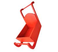 Sewroro Accesorio de Trineo Navideño para Bebés para Fotografía de Recién Nacido Cesta Decorativa para Sesión de Fotos de Navidad