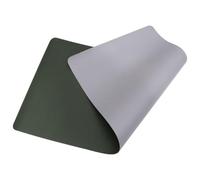 Sewroro Alfombrilla de Ratón de PU Grande, Doble Cara, para Oficina | Superficie Lisa para Seguimiento, Uso en Escritorio y Teletrabajo, Válida para Ordenador y Móvil