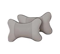 Sewroro Almohadas Cervicales para Coche Forma de Hueso 2 Unidades Soporte Ergonómico para Cuello 27 X 18 X 9 CM Almohadas Cervicales de Viaje Transpirables y Suaves para Uso Interior