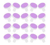 Sewroro Almohadillas de Repuesto para Recortadora Eléctrica de Uñas de Ñiño, Cabezal de Pulido Morado 6-12 Meses, Accesorio Seguro para Manicura Infantil en Casa y Viaje