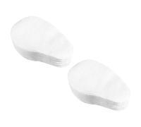 Sewroro Almohadillas Ojos en Forma de Mango 200 Piezas de Papel 100% Algodón Oculares Cómodos y Transpirables para Cuidado en Casa Parche Práctico para Alivio y Enfermería