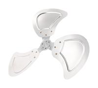 Sewroro Aspas Accesorio Resistente de Ventilador de Aluminio de 18 Pulgadas de Pie y Pedestal para Ventiladores Industriales para Eventos al Aire Libre y Talleres