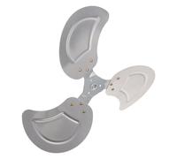 Sewroro Aspas de Repuesto para Ventilador Industrial de Suelo 16 Pulgadas (400 Mm) de Aluminio Impermeables, Cuchillas Aplicables Eje 8 Mm para Ventiladores de Exterior y Uso en Almacenes