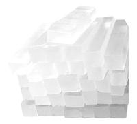 Sewroro Base de jabón transparente hecha a mano, base de jabón hidratante para derretir y verter glicerina para manualidades y hacer jabón, 0.45 libras