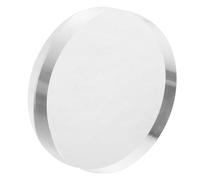 Sewroro Base Redonda Acrílica Transparente 10X2 CM para Exhibir Joyas Figuras Coleccionables y Cosméticos Soporte Robusto para Accesorios y Decoración Tiendas y Hogar