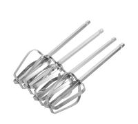 Sewroro Batidores de Cocina de Acero Inoxidable 304 Juego de 4 Piezas Espumador de Leche y Mezclador de Masa Accesorios para Batidor Manual Adecuado para Uso en Cocina y Reutilizable