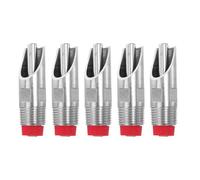 Sewroro Boquillas Automáticas para Bebederos de Lechones 5 Piezas Acero Inoxidable con Cabeza de Plástico y Filtro Bebedero Tipo Boquilla de Pato para Granjas de Cerdos Sistema de