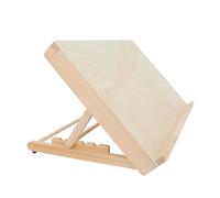 Sewroro Caballete de Escritorio Plegable de Madera 45x31 Cm 4 Alturas Ajustables, Soporte Multifuncional para Pintura, Dibujo y Exhibición en Mesa, Adecuado para Artistas y Manualidades