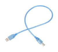 Sewroro Cable USB para Instrumento de Piano y Batería Eléctrica, Conector Macho Macho Azul, Adaptador de Audio Profesional para Equipos de Música, Compatible Midi, 1 Metro de Longitud