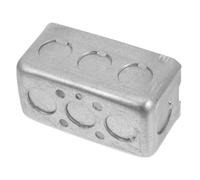 Sewroro Caja de Distribución Metálica para Enchufes y Interruptores Resistente y Versátil con Instalación Rápida Compatible con Cajas Eléctricas de Pared Estándar